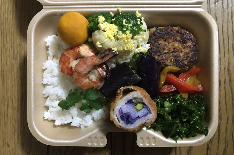 旬菜美食弁当画像